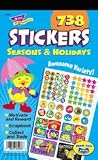 Trend Sticker Pad, Seasons and Holidays, Assorted Colors, 738 Stickers per Pack