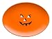 Waechtersbach Halloween Pumpkin Face Oval Plate, Orange