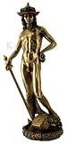 DAVID by Donatello (1386-1466) Real Bronze Powder Cast Statue Sculpture