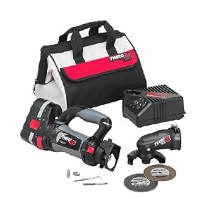 Factory-Reconditioned RotoZip RZ18V-2100-RT 30,000 RPM 18-Volt Ni-Cad Cordless Spiral Saw by Roto Zip