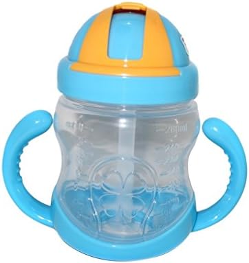 xbeayun Children Learn Feeding Drinking Natural Trainer Water Sippy Training Milk Transition Cup Non Spill Bottle