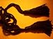 All Black Cloth Bagpipe Drone Cord
