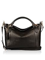 POON Switzerland Bolso asa de mano (Marrón Oscuro)