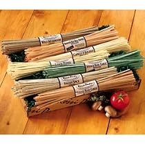 Seven Pasta Gift Box Featuring All-Natural Angel Hair, Linguini and Fettuccini
