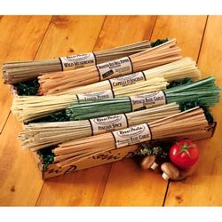 Seven Pasta Gift Box Featuring All-Natural Angel Hair, Linguini and Fettuccini