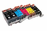 Produkt-Bild: 10 Druckerpatronen mit CHIP Canon Pixma ip3600 ip4600 MP540 MP620 MP630 MP980 MP 540 620 630 980 ip 3600 4600
