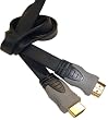 Premium Flat 10m Gold HDMI Cable by Cable Mountain