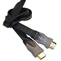 Premium Flat 10m Gold HDMI Cable by Cable Mountain