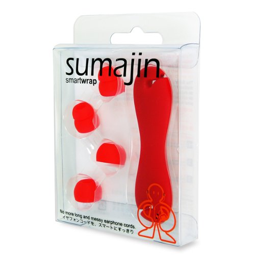 Sumajin Smartwrap + Silicon Ear Tips Red