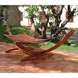 Arc Hammock Stand - Wood ( Natural Wood ) ( 51 &acute; H x 73 &acute; W x 185 &acute; D ) - B001G7JPYS
