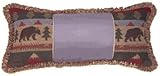 IMAGE OF Wooded River Cabin Bear Neck Pillow