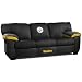 Pittsburgh Steelers NFL Micro Fiber Classic Sofa