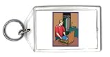 Keychain with pack, traveler, tourist, healthy, lifestyle, traveling, holidaymaker, bag, home, suitcase