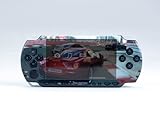 RAC-RED PSP (Slim) Dual Colored Skin Sticker, PSP 2000