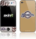 Skinit Milwaukee Brewers Game Ball Vinyl Skin for Apple iPhone 4 / 4S