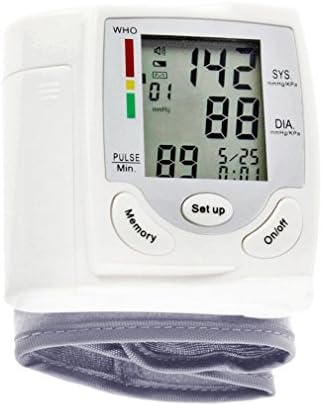 Digital LCD Wrist Blood Pressure Monitor and Hearth Beat Rate Pulse Meter Measure Quick and Accurate. Measures pulse and blood pressure at the same time. US SELLER HOUSTON DENTAL SUPPLY