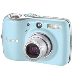 Canon PowerShot E1 Digitalkamera (10 Megapixel, 4-fach opt. Zoom, 2,5" Display, Bildstabilisator) blau