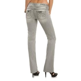 GUESS Bettie Straight Jeans - Greysteel Wash