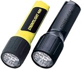 Streamlight 68202 4AA LED with White LEDs and alkaline batteries, Blister packaged, Yellow