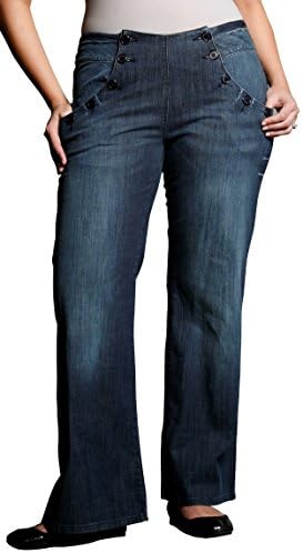 Sailor Relaxed Trouser Jeans in Cece Navy Blue