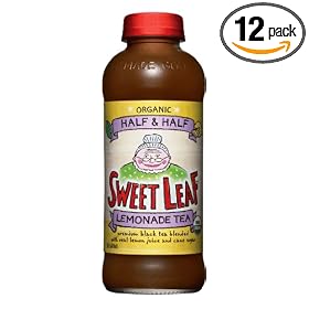 Sweet Leaf Tea, Half & Half Lemonade Tea, 20-Ounce Bottles (Pack of 12)
