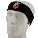 adidas Portland Trail Blazers Black Team Logo Headband