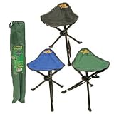 Compact Folding Stool (1-pc) (Lightweight, Carry Bag, Sand Feet)