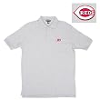 Cincinnati Reds MLB "Classic Pique" Polo Shirt (Heather)