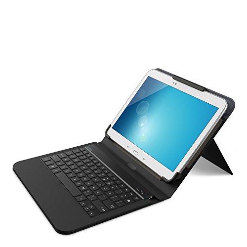 Belkin QODE Universal Keyboard and Case for 10-Inch Tablets, Black (F5L170ttC00)