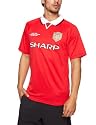 Score Draw Official Retro Manchester United 1999 European Cup Final Shirt