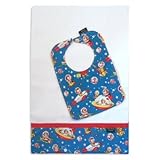 Rocket Rascals Bib and Burp Cloth Set