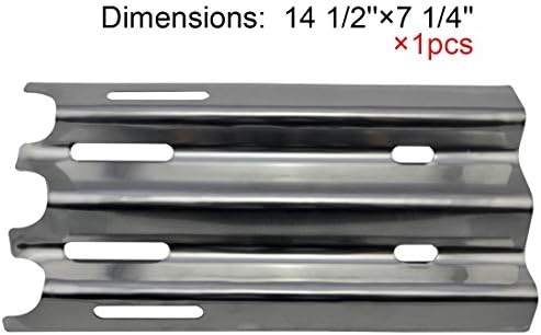 The Red BBQ 90081 Stainless Steel Heat Plate Replacement for Select Jenn-Air and Vermont Castings Gas Grill Models