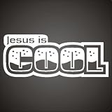 Christian Decals : Jesus is Cool Vinyl Graphic Sticker