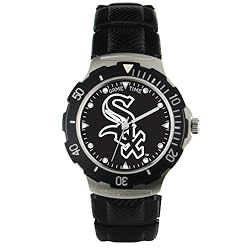 MLB Men's MD-CWS Agent Series Chicago White Sox Polyurethane Watch