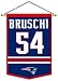 NFL New England Patriots Football Player Tradition Banner - Tedi Bruschi