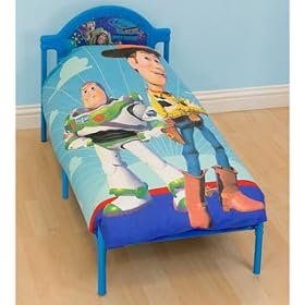 Toy Story 3 'Woody and Buzz' toddler bed - 18 months - 4 years