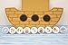 Noah's Ark Baby Shower Favor Stickers (324 Count)