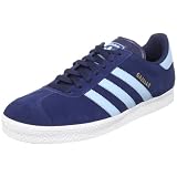 adidas Originals Men's Gazelle 2 Suede Sneaker,Dark Indigo/Argentina Blue/White,8 M US
