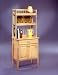Kitchen: Small picture for Wood Baker's Rack with Hutch