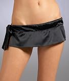 La Perla Black Label - La Perla Black Label Lacche Skirted Thong Panty