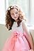 Kid Collection Layered Organza Ruffle Skirt Holiday Christmas Party Flower Girl Dress