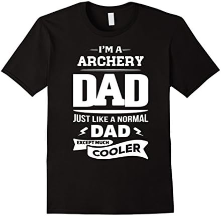 Men's Archery Dad T-shirt XL Black
