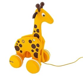 BRIO 30200 Pull Along Giraffe