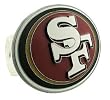 San Francisco 49ers Large Logo-Only Hitch Cover - NFL Football Fan Shop Sports Team Merchandise