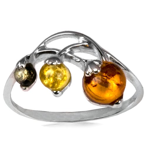 Sterling Silver Multicolor