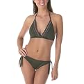 Mossimo&reg; Black Embroidered Swimwear - Olive