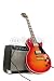 Wallmonkeys Peel and Stick Wall Decals - Electric Guitar - Removable Graphic
