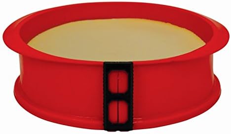 Silicone 9" Inch Springform Pan Glass Base Non-Stick Cooking Bake Cheese Cakes