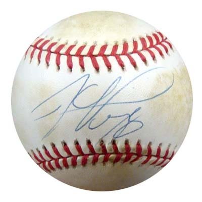 Mike Piazza Autographed/Hand Signed NL Baseball PSA/DNA #P39372