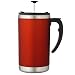 Liquid Solution Frosty Hector Travel French Press Coffee Mug